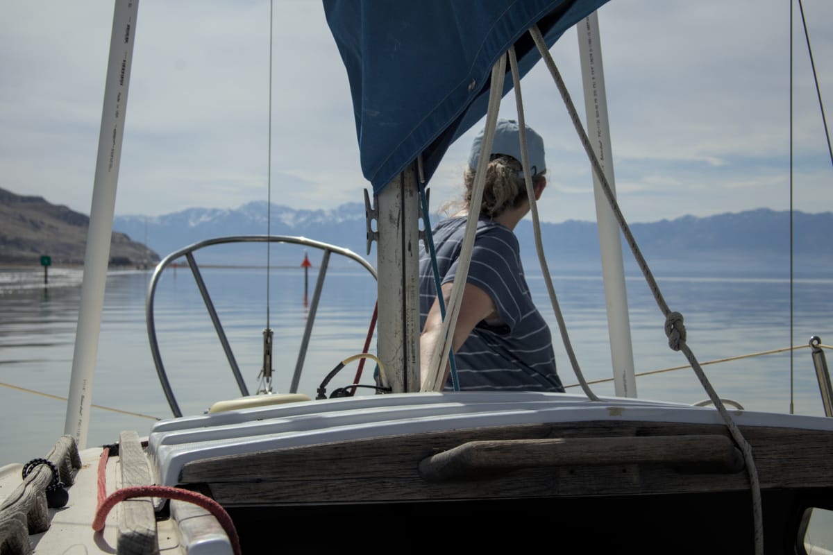 Finally back out on the boat