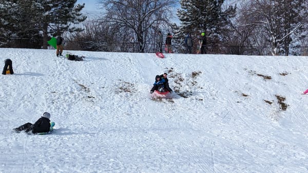 First Day of Sledding