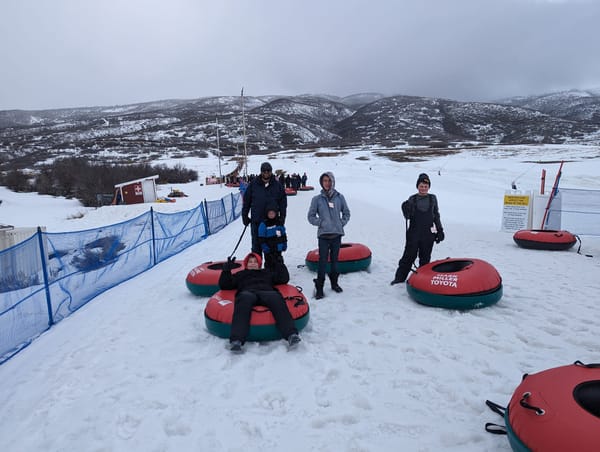 Mark's Birthday Tubing