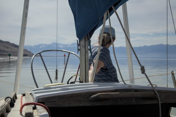 Finally back out on the boat